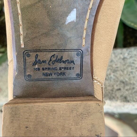 Sam Edelman leather zip up ankle booties - Picture 6 of 6